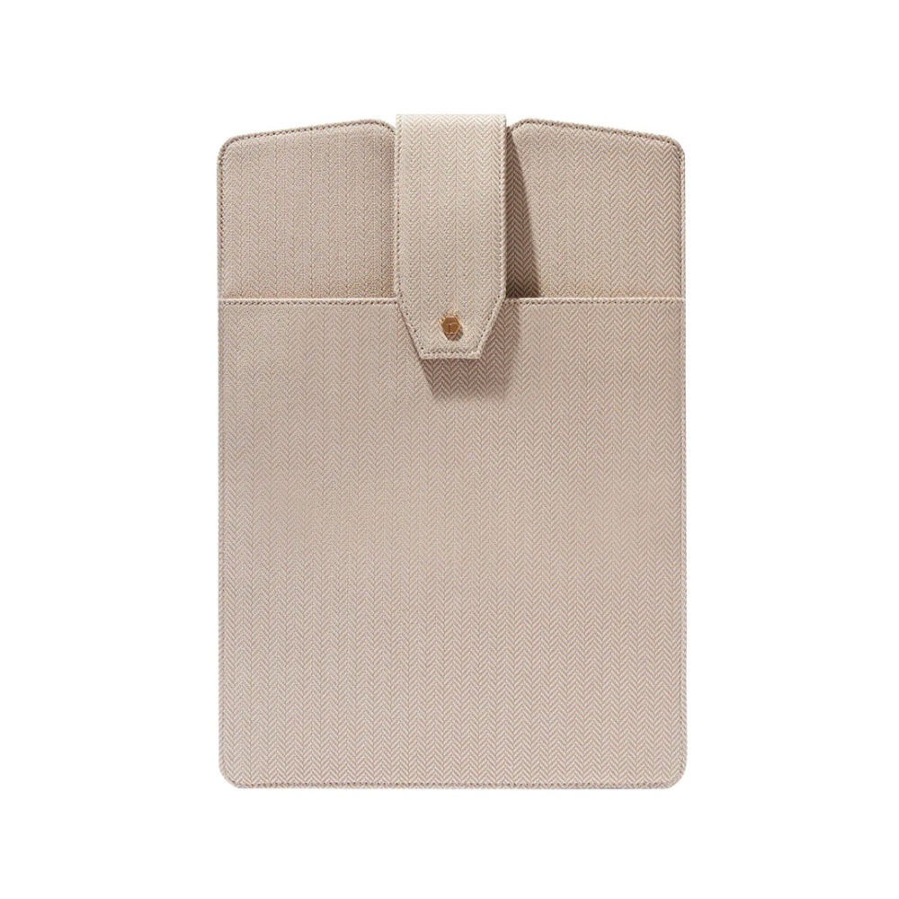 Lindsay Albanese Limited Edition Daily Laptop Clutch In Herringbone
